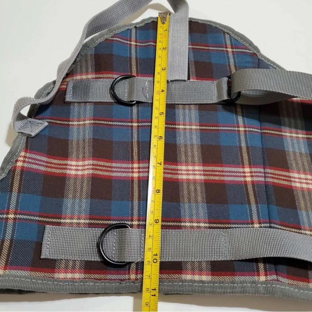 Plaid Dog Harness Walk Assist - Picture 4 of 8